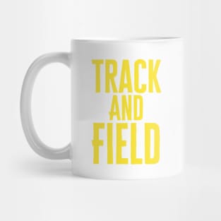 Track And Field Mug
